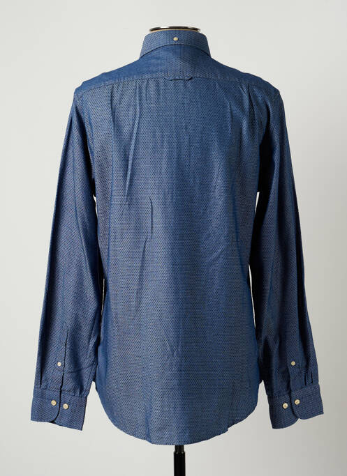 Chemise manches longues bleu GANT homme
