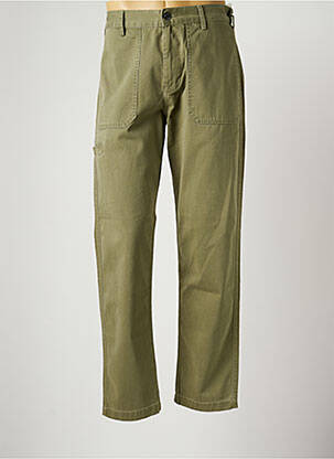 Pantalon droit vert LEE pour homme