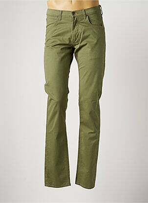 Pantalon droit vert LEE pour homme