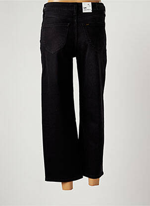 Pantalon 7/8 taille haute taille haute noir LEE femme