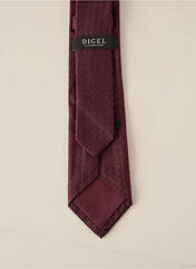 Cravate rouge DIGEL pour homme seconde vue