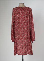 Robe mi-longue rouge CREAM pour femme seconde vue