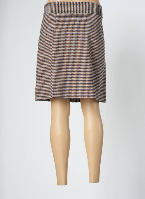 Jupe courte beige LO! LES FILLES pour femme