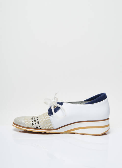 Derbies blanc UN TOUR EN VILLE pour femme