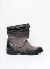 Bottines/Boots gris METISSE pour femme seconde vue