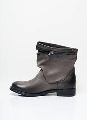 Bottines/Boots gris METISSE pour femme seconde vue