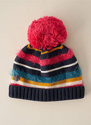 Bonnet maille fine bleu BOBOLI garçon