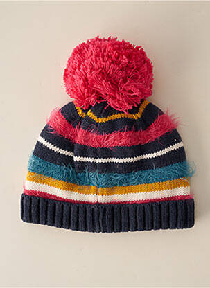 Bonnet maille fine bleu BOBOLI garçon