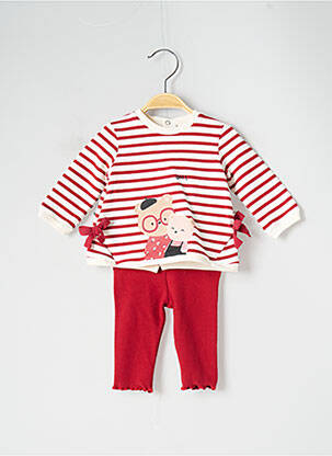Ensemble pantalon rouge MAYORAL pour fille