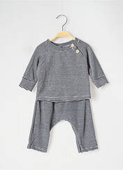 Pyjama gris PETIT BATEAU pour enfant seconde vue
