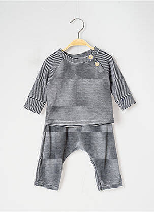 Pyjama gris PETIT BATEAU pour enfant