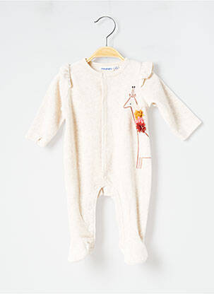 Pyjama beige NOUKIE'S pour fille