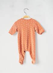 Pyjama orange PETIT BATEAU pour fille seconde vue
