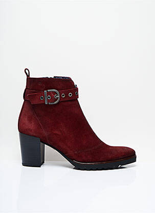 Bottines/Boots rouge DORKING pour femme