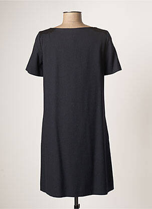Robe courte manches courtes manches courtes bleu PABLO femme