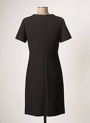 Robe mi-longue manches courtes manches courtes noir GERARD DAREL femme