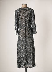 Robe longue noir PABLO pour femme seconde vue
