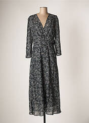 Robe longue noir PABLO pour femme seconde vue