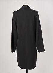 Manteau long noir MAJESTIC FILATURES pour femme seconde vue