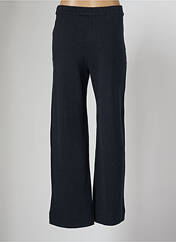 Pantalon large bleu MAJESTIC FILATURES pour femme seconde vue
