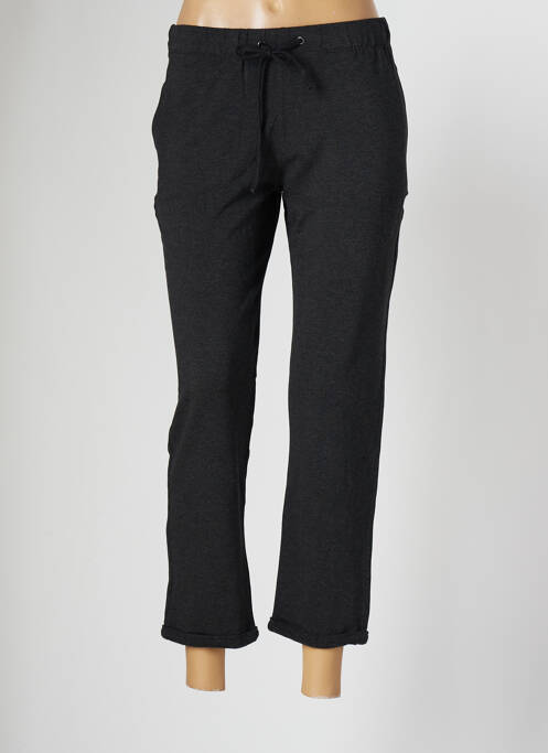 Pantalon 7/8 gris MAJESTIC FILATURES pour femme