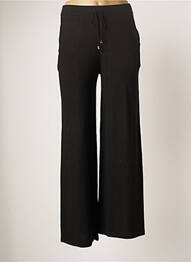 Jogging coupe large taille normale noir MARINA V femme