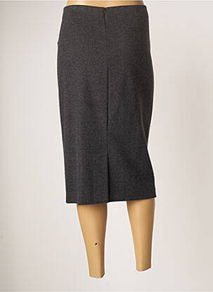 Jupe mi-longue taille normale gris MAX MARA femme
