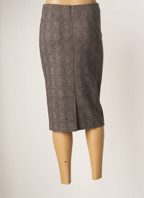 Jupe mi-longue taille normale gris MAX MARA femme