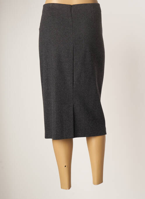 Jupe mi-longue taille normale gris MAX MARA femme