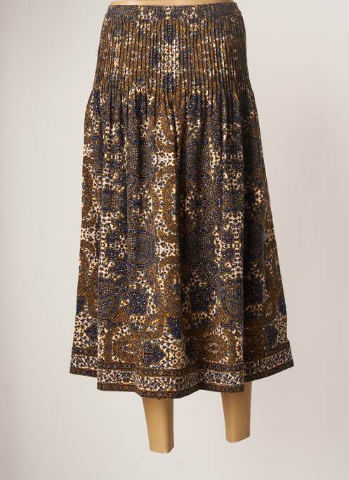 Jupe longue bleu IDANO pour femme