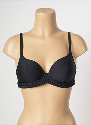 Haut de maillot de bain stretch haut soutien-gorge moulé noir MARIE JO femme