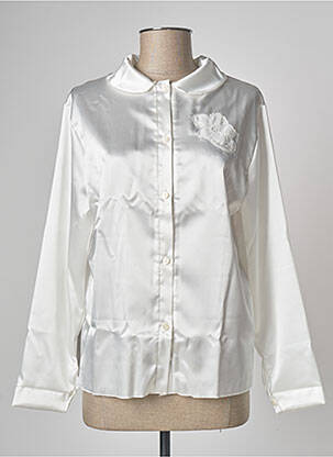 Pyjama blanc LINGERIE ELIZABETH pour femme