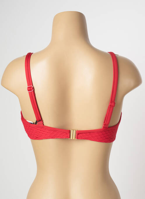 Haut de maillot de bain stretch haut soutien-gorge emboitant rouge MARIE JO femme
