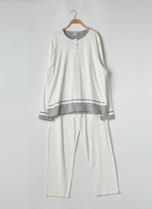 Pyjama blanc EGATEX pour femme