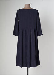 Robe mi-longue bleu SKUNKFUNK pour femme seconde vue