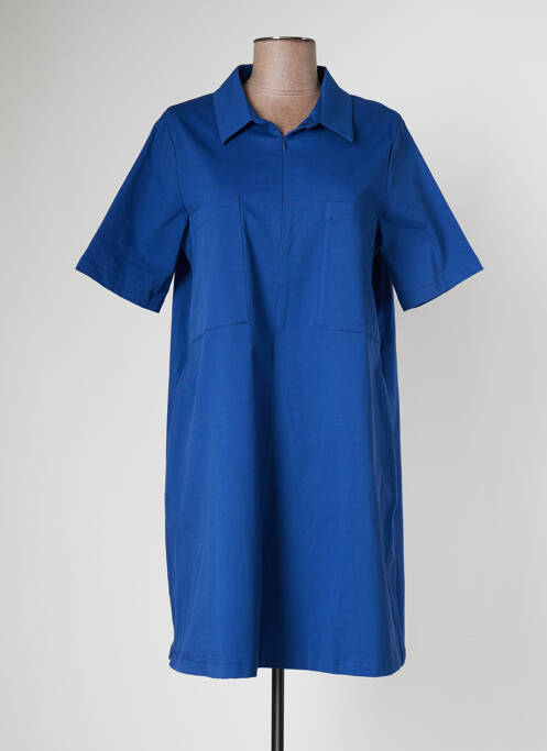 Robe courte bleu SKUNKFUNK pour femme