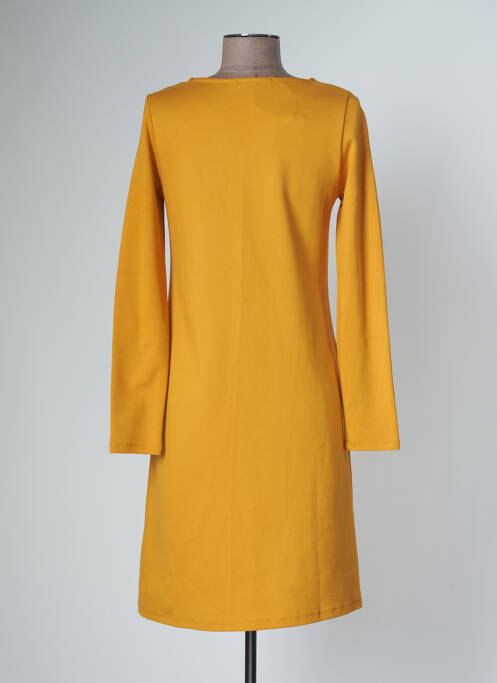 Robe courte jaune MALOKA pour femme