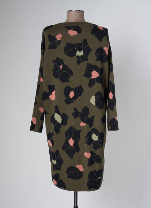 Robe pull vert SKUNKFUNK pour femme