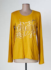 T-shirt jaune BETTY BARCLAY pour femme seconde vue