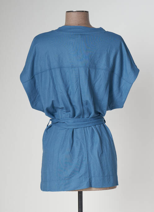 Tunique manches courtes bleu TIFFOSI pour femme