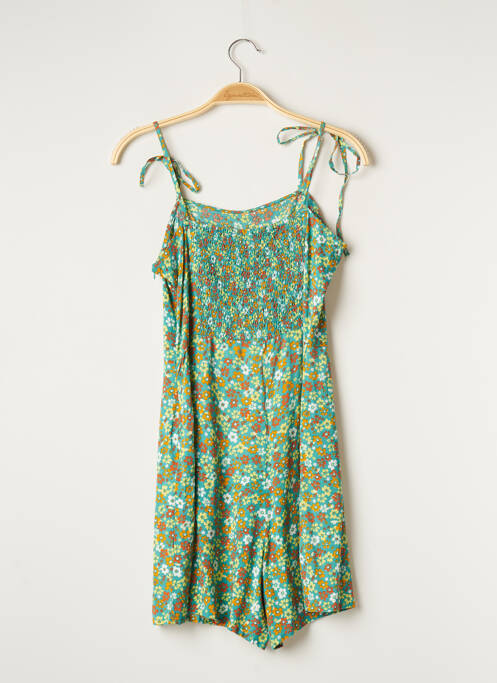 Combishort vert TIFFOSI pour femme