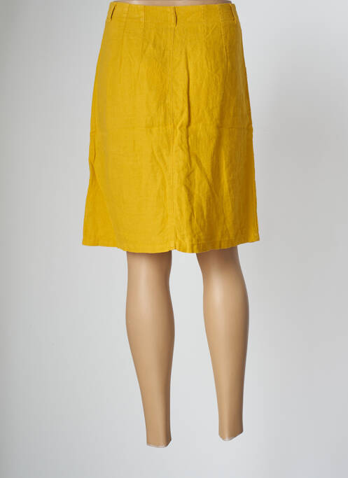 Jupe mi-longue jaune ONE STEP femme