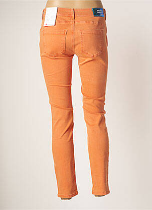 Pantalon slim stretch taille normale orange STREET ONE femme