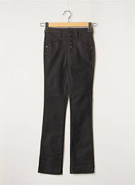 Pantalon droit stretch taille normale noir STREET ONE femme
