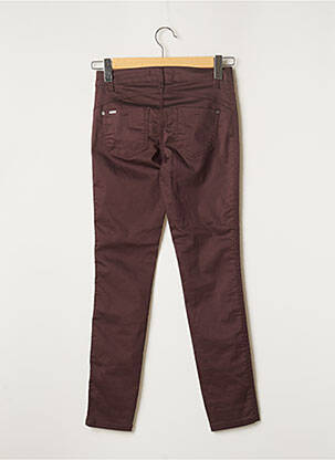 Pantalon slim stretch taille normale marron STREET ONE femme