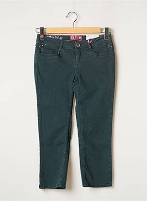 Pantalon slim stretch taille normale vert STREET ONE femme
