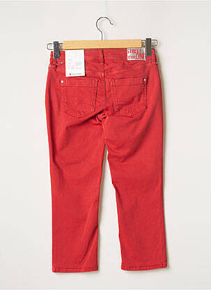 Pantalon slim stretch taille normale rouge STREET ONE femme