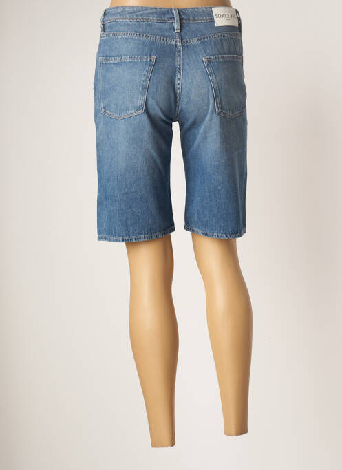 Bermuda bleu SCHOOL RAG pour femme