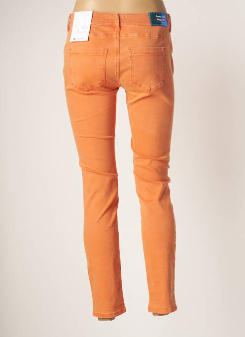 Pantalon slim orange STREET ONE pour femme