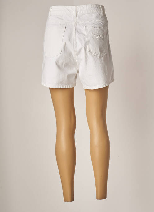 Short blanc SCHOOL RAG pour femme